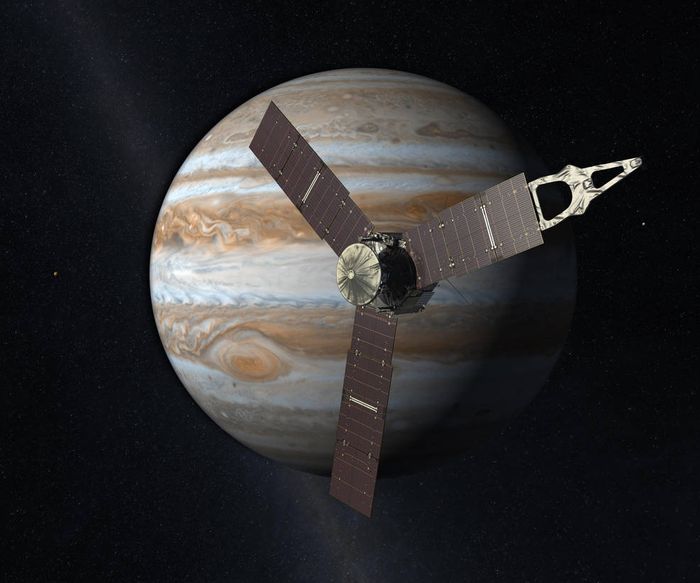 Juno broke a record for manmade spacecraft traveling on just solar power.