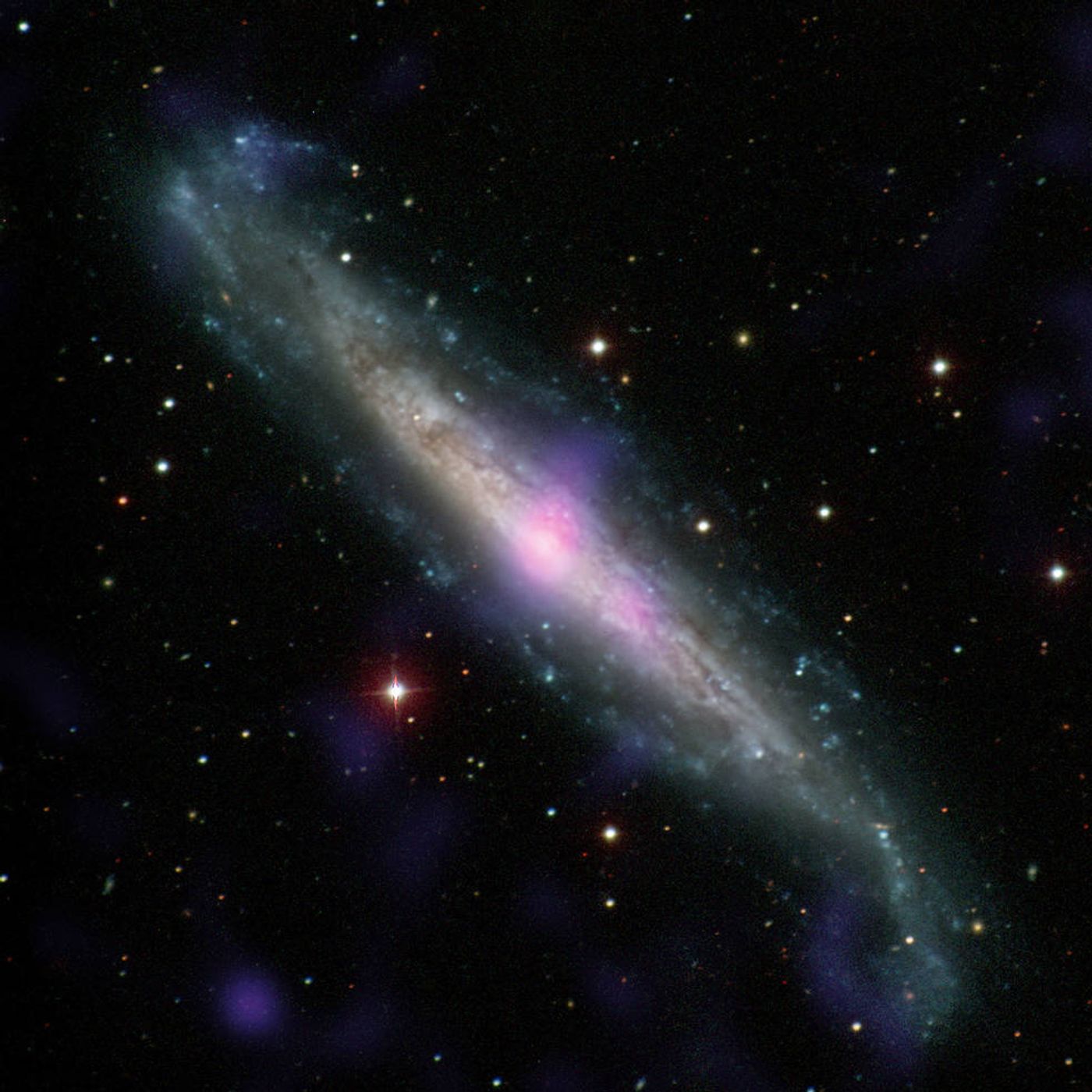 NGC 1448 is one of the galaxies housing a once-hidden supermassive black hole.