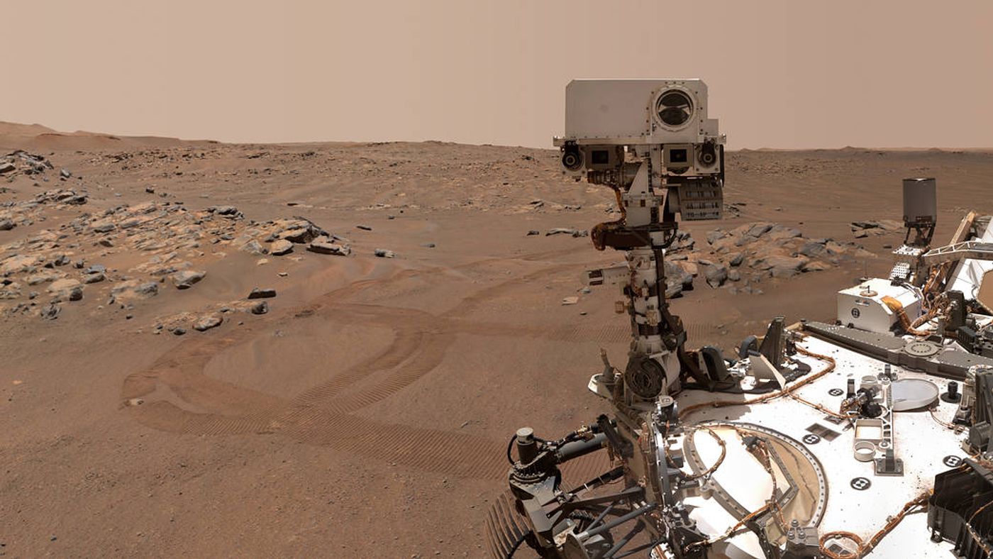 NASA's Perseverance Mars Rover selfie. (Credit: NASA/JPL-Caltech/Malin Space Science Systems)