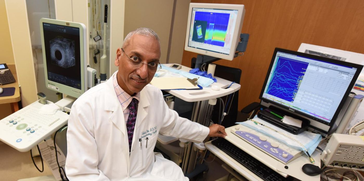 This is Dr. Satish S.C. Rao, director of neurogastroenterology/motility and the Digestive Health Clinical Research Center at the Medical College of Georgia at Augusta University. / Credit: Phil Jones, Senior Photographer, Augusta University