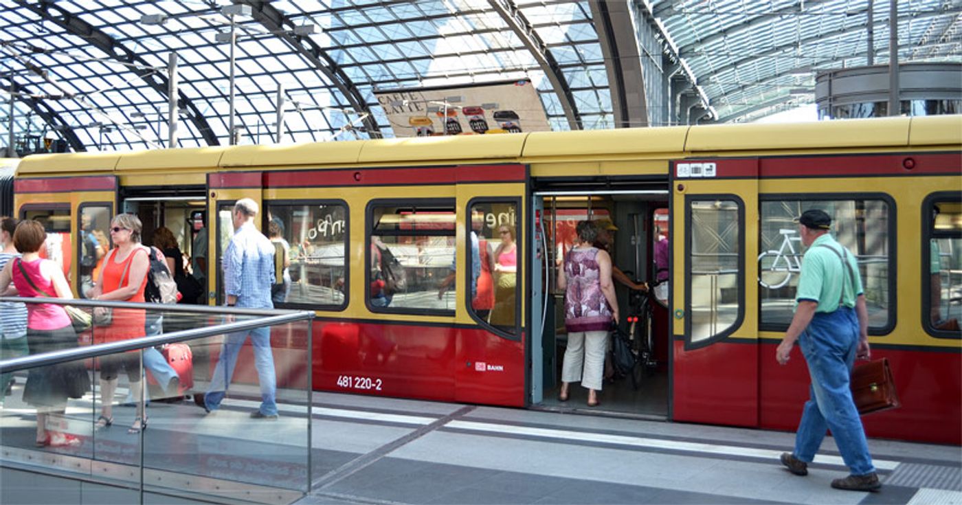 Berlin's S-Bahn Hauptbahnhof. Photo: The Germany Way