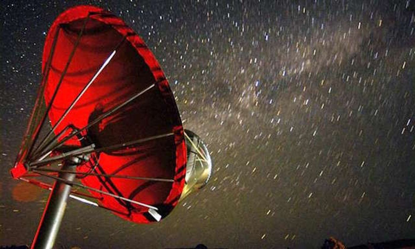 One of 42 dishes in SETI's Allen Telescope Array, which will be watching KIC 8462852. 