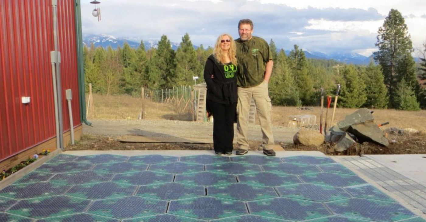 Scott and Julie Brusaw at their home