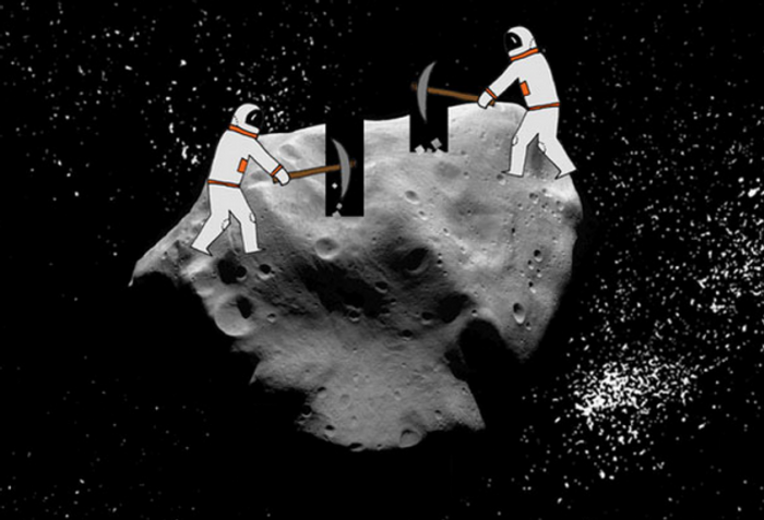 Space mining could be the next big thing of the future.