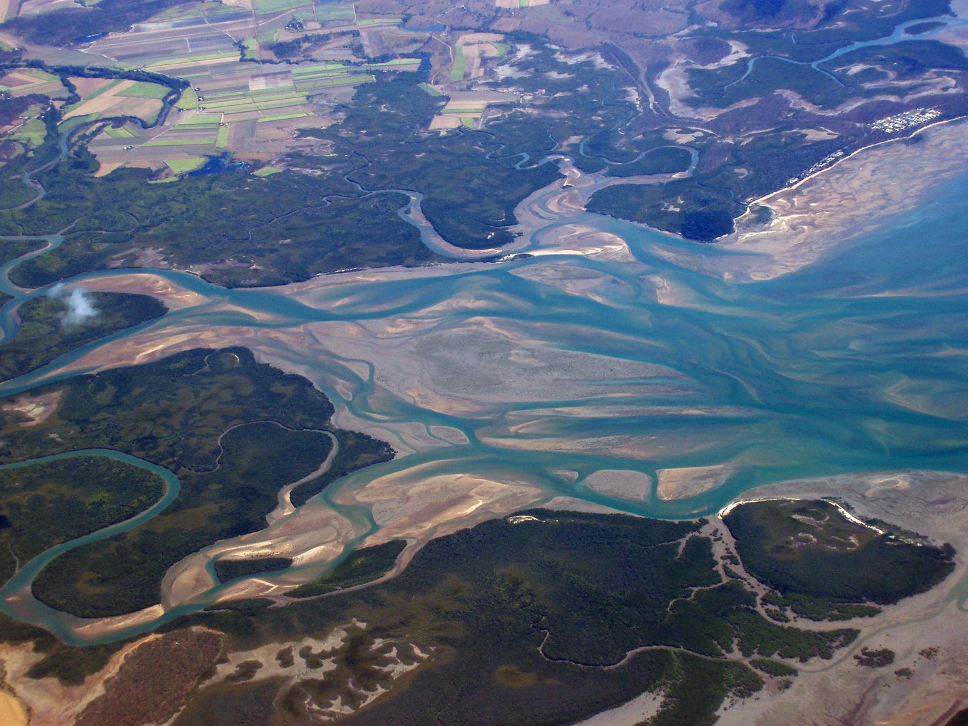 Where the river meets the sea. Photo: Alamance-Burlington School System