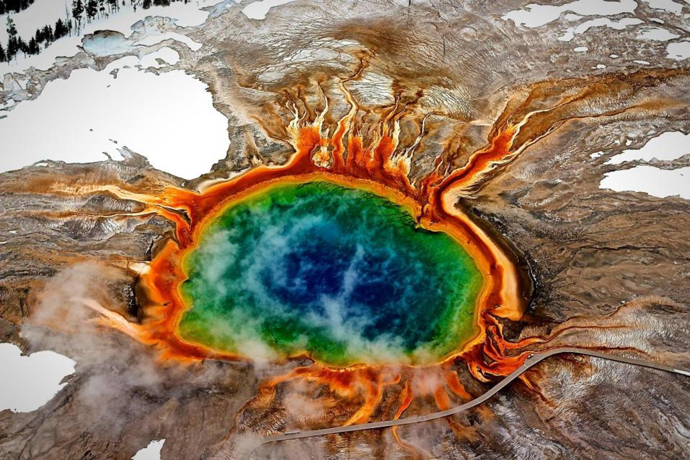 Though it is certainly a sight to see, if this supervolcano erupts you won't want to be too close. Photo: The Sun