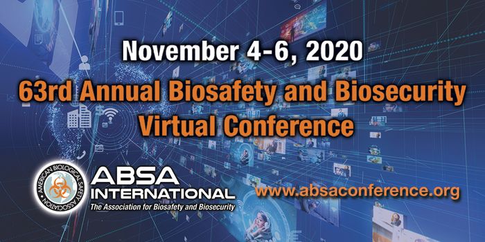 63rd Annual Biosafety and Biosecurity Conference