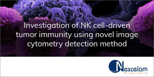 Investigation of NK cell-driven tumor immunity using novel image cytometry detection method