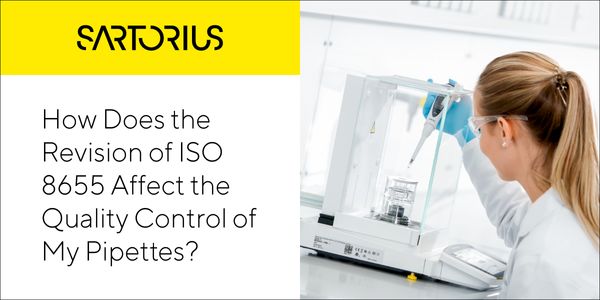 How does the revision of ISO 8655 affect the Quality Control of my pipettes?