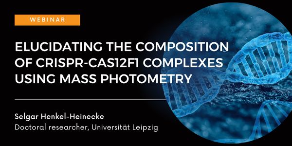 Elucidating the composition of CRISPR-Cas12f1 complexes using mass photometry