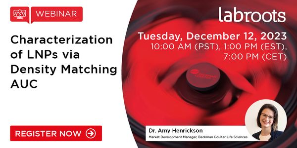 Characterization of LNPs via Density Matching AUC