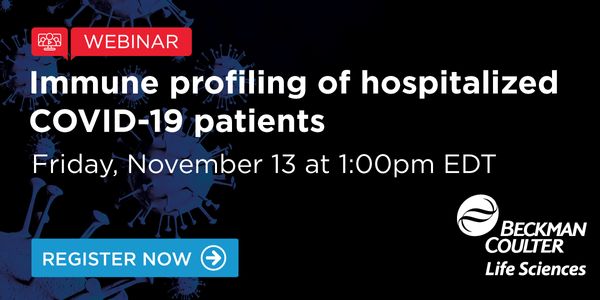 Immune profiling of hospitalized COVID-19 patients