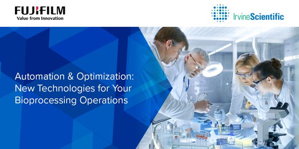 Automation & Optimization Technology for Bioprocessing Operations
