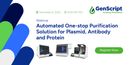 Automated One-stop Purification Solution for Plasmid, Antibody and Protein