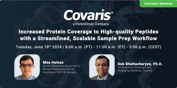 Increased protein coverage for high-quality peptides with a streamlined, scalable sample prep workflow