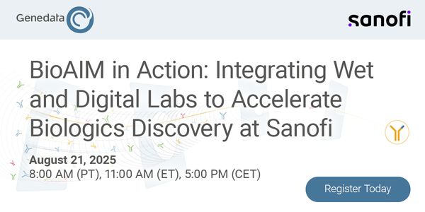 BioAIM in Action: Integrating Wet and Digital Labs to Accelerate Biologics Discovery at Sanofi