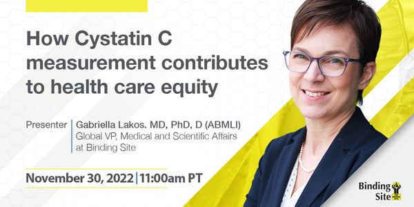 How Cystatin C measurement contributes to health care equity