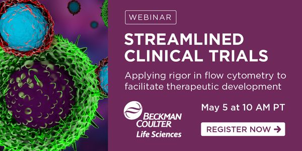 Streamlined clinical trials: applying rigor in flow cytometry to facilitate therapeutic developments
