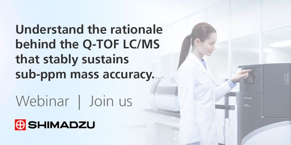 Understand the rationale behind the Q-TOF LC/MS that stably sustains sub-ppm mass accuracy