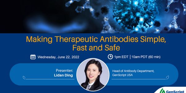 Making Therapeutic Antibodies Simple, Fast and Safe