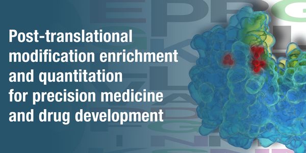 Post-translational modification enrichment and quantitation for precision medicine and drug development