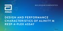Design and performance characteristics of Alinity m Resp-4-Plex assay