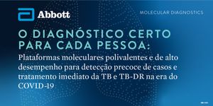 O DIAGNÓSTICO CERTO PARA CADA PESSOA: Plataformas moleculares polivalentes e de alto desempenho para detecção precoce de casos e tratamento imediato da TB e TB-DR