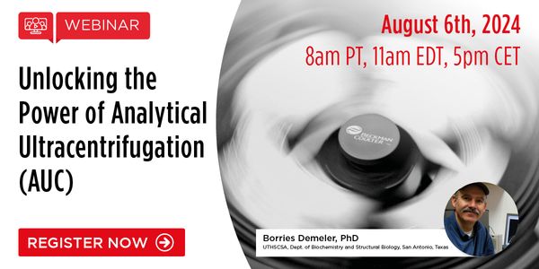 Unlocking the Power of Analytical Ultracentrifugation (AUC)
