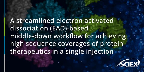Novel subunit analysis for biotherapeutic development: increased coverage from a single injection
