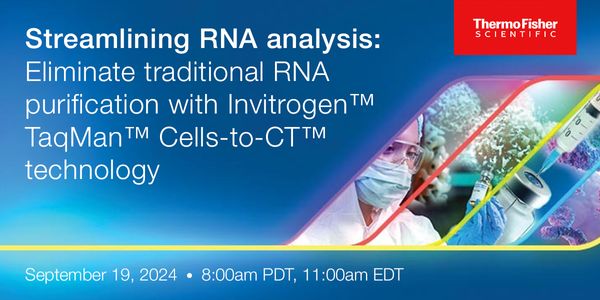 Streamlining RNA analysis: Eliminate traditional RNA purification with Invitrogen™ TaqMan™ Cells-to-CT™ technology