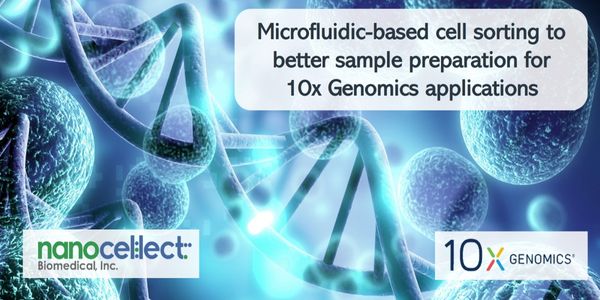 Microfluidic-based cell sorting to better sample preparation for 10x Genomics applications