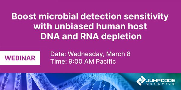 Boost microbial detection sensitivity with unbiased human host DNA and RNA depletion
