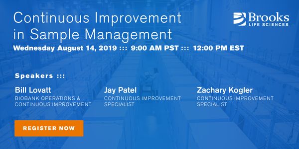 Continuous Improvement in Sample Management