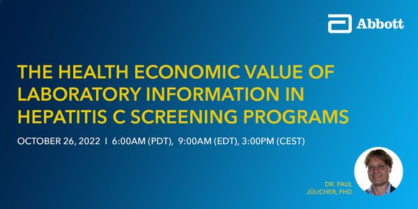 The health economic value of laboratory information in hepatitis C screening programs