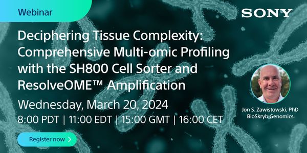Deciphering Tissue Complexity: Comprehensive Multi-omic Profiling with the SH800 Cell Sorter and ResolveOME™ Amplification