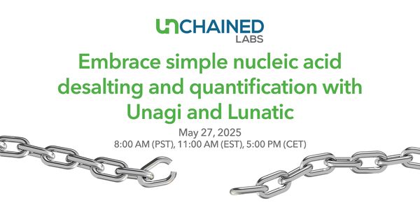 Embrace simple nucleic acid desalting and quantification with Unagi and Lunatic