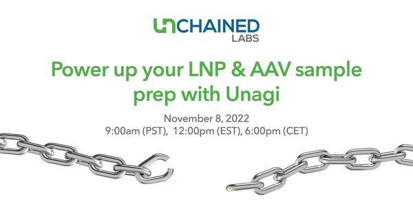 Power up your LNP & AAV sample prep with Unagi