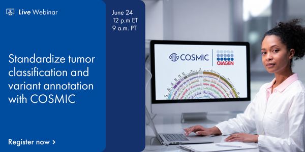 Standardize tumor classification and variant annotation for reproducible cohort building with COSMIC