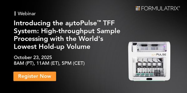 Introducing the aμtoPulse TFF System: High-throughput Sample Processing with the World's Lowest Hold-up Volume
