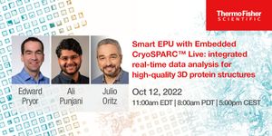Smart EPU with Embedded CryoSPARC™ Live: integrated real-time data analysis for high-quality 3D protein structures