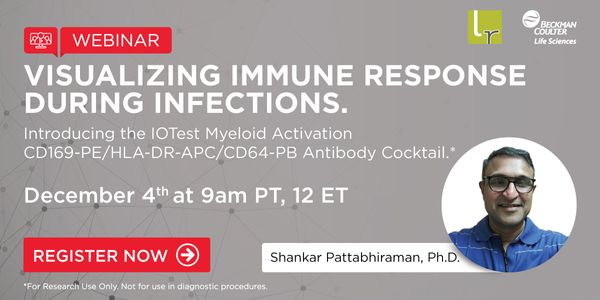 IOTest Myeloid Activation CD169-PE/HLA-DR-APC/CD64-PB Antibody Cocktail - Visualizing immune response during infections