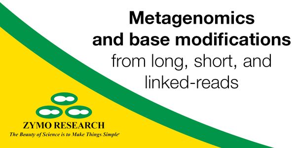 WEBINAR: Metagenomics and base modifications from long, short, and linked-reads