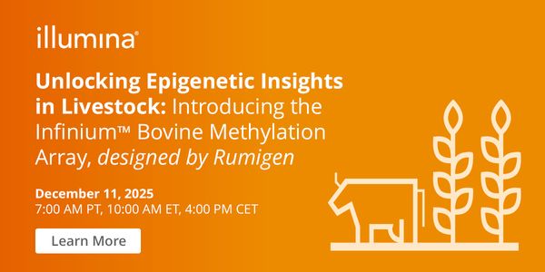 Unlocking Epigenetic Insights in Livestock: Introducing the Infinium Bovine Methylation Array, designed by Rumigen