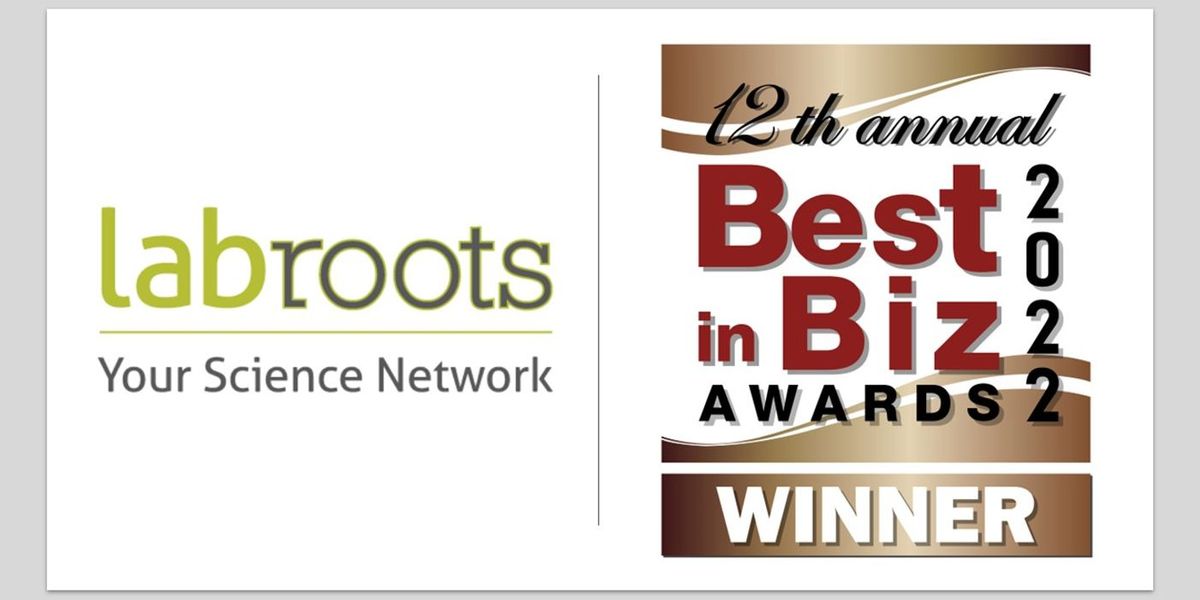 Labroots Wins Bronze at the 12th Annual Best in Biz Awards!
