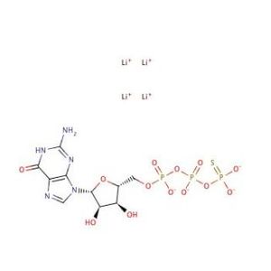 Guanosine 5'-O-(3-thiotriphosphate) tetralithium salt