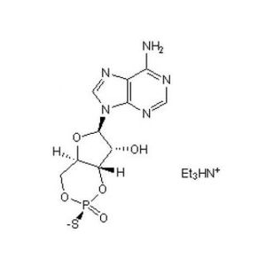 (S)-Adenosine, cyclic 3',5'-(hydrogenphosphorothioate) triethylammonium