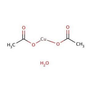 Copper (II) acetate monohydrate-3