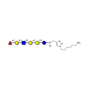Isoglobo-H analogue type 1 with free terminal amine (Linker-NH2 D)