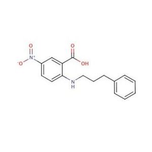 5-Nitro-2-(3-phenylpropylamino)benzoic Acid (NPPB)