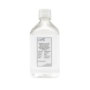 "MEM (Minimum Essential Medium),  Liquid, with Earle’s salts, with L-glutamine, and phenol red, without sodium bicarbonate"